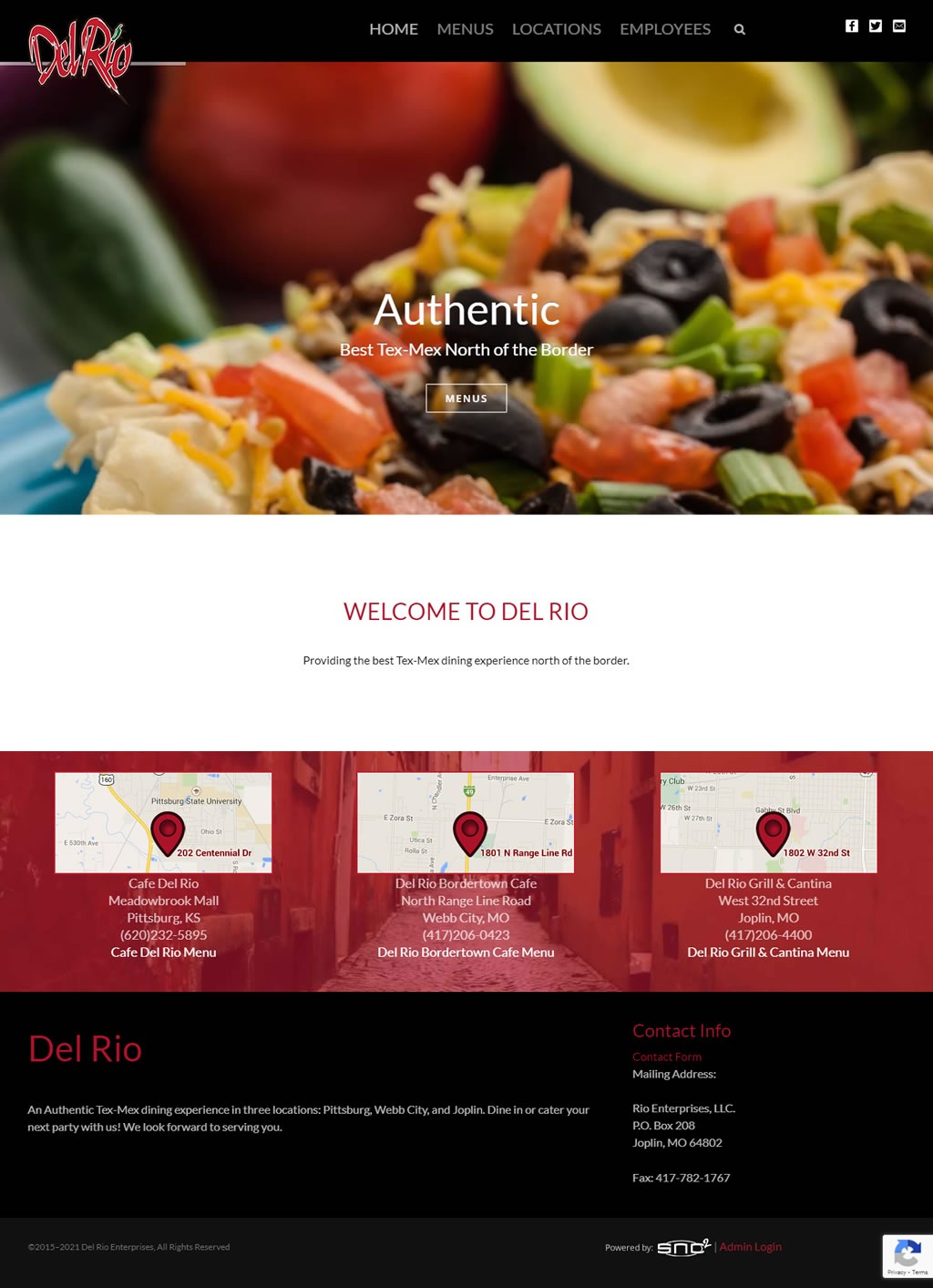 Web design sample 2